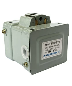 Электромагнит МИС-3100 ЕУ3, 380В, тянущее исполнение, ПВ 100%, IP20, с жесткими выводами