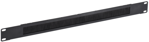 Ввод щеточный 1U черный ITK