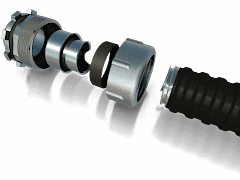 Резьбовой крепежный элемент с наружной резьбой РКН-50 У2 IP54 ГОФРОМАТИК