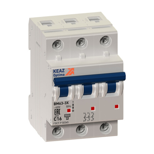 Автомат OptiDin BM63-3B50-УХЛ3