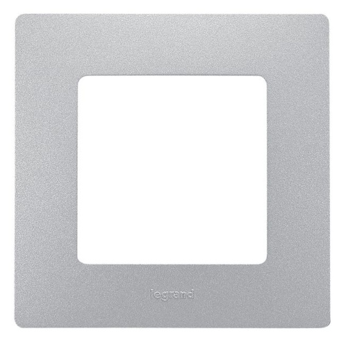 Рамка 1-местная алюминий ETIKA