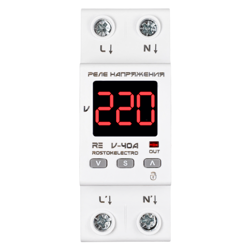 Реле напряжения RE V-40A
