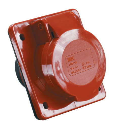 Розетка стац. скрытая ССИ-414 3Р+Е 16А 380-415В IP44 IEK