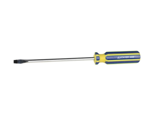 Отвертка STAYER "MASTER", Сr-V, SL 6,0х100мм