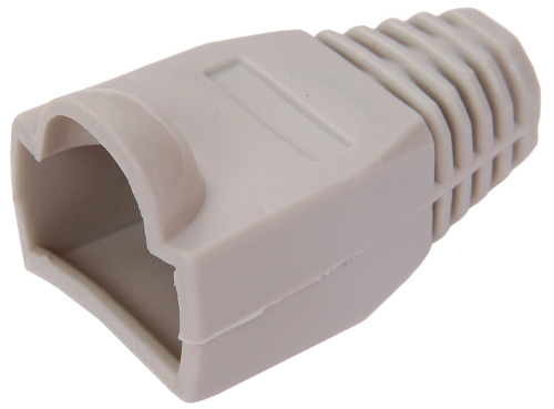 Колпачок изолирующий для разъема RJ-45 PVC серый ITK