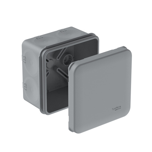 MultiBox Коробка распределительная с мембранными вводами IP66 70х70х42 Серая IMT351961