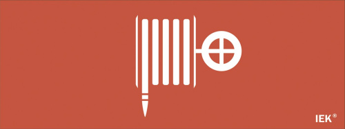 Этикетка самоклеящаяся 240х90мм "Пожарный гидрант" IEK