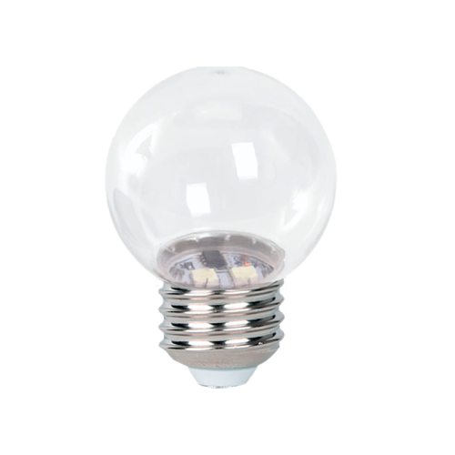 Лампа светодиодная PLED- ECO- G45 3w E27 2700K CLEAR Jazzway