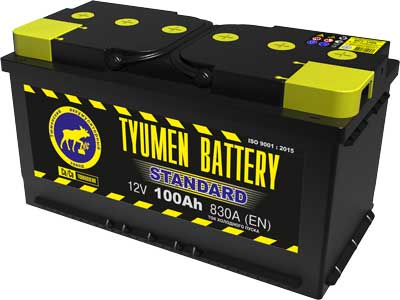 Аккумулятор 6СТ-100 L STANDARD.