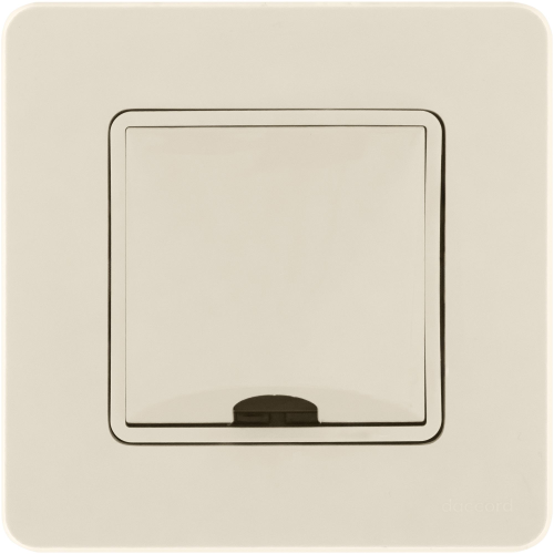 Вывод кабеля с зажимом для кабеля слоновая кость INSPIRIA