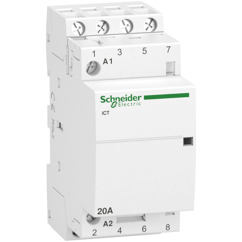 КОНТАКТОР МОД iCT20A 4НО 220/240В АС Schneider