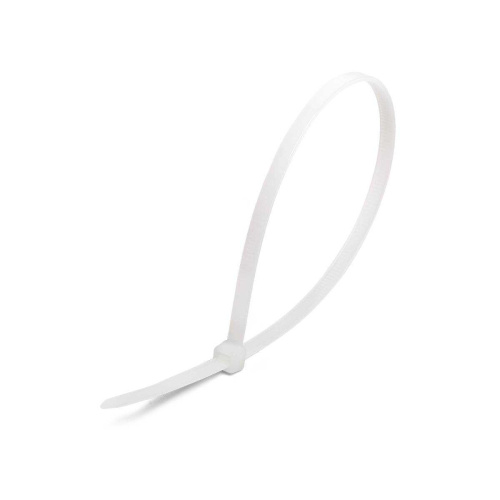 Стяжка нейлоновая КСС «NORD» 4х200 (бел) (100шт) (Fortisflex)