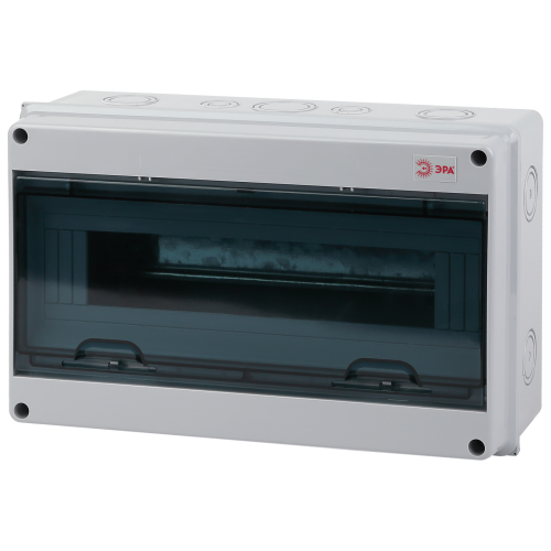 Корпус пластиковый навесной ЭРА SIMPLE КМПн-15 IP65 серый