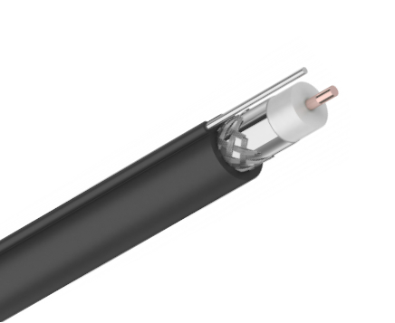 Кабель коаксиальный RG-11U, 75 Ом, CCS/Al/Al 83% + ТРОС*1, бухта 305 м REXANT