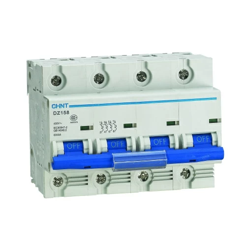 Автоматический выключатель DZ158-125H 4Р 80А 10кА х-ка (8-12In) (R) CHINT