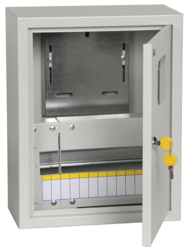 Корпус металлический ЩУРн-1/12 (395х310х165мм) IP31 TITAN IEK