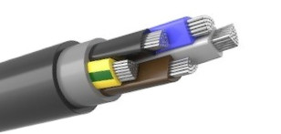 Кабель АВВГнг(А)-LS 5х50 мк(N,PE)-0,66