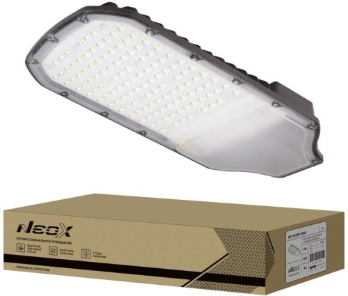 Светильник уличный светодиодный ДКУ-03 250Вт 230В 5000К 35000лм 140лм/Вт линзованный IP65 NEOX 46906