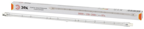 Лампа галогенная ЭРА J333-2000W-R7s-230V 2000Вт трубка теплый белый свет R7s