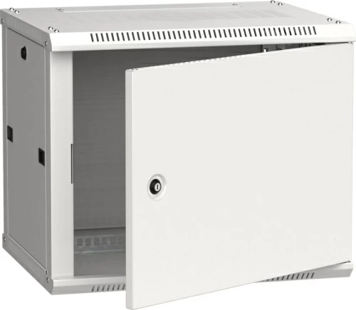 Шкаф LINEA W 6U 600x450 мм дверь металл, RAL7035 ITK