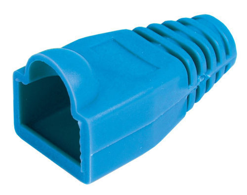 Колпачок изолирующий для разъема RJ-45 PVC синий ITK