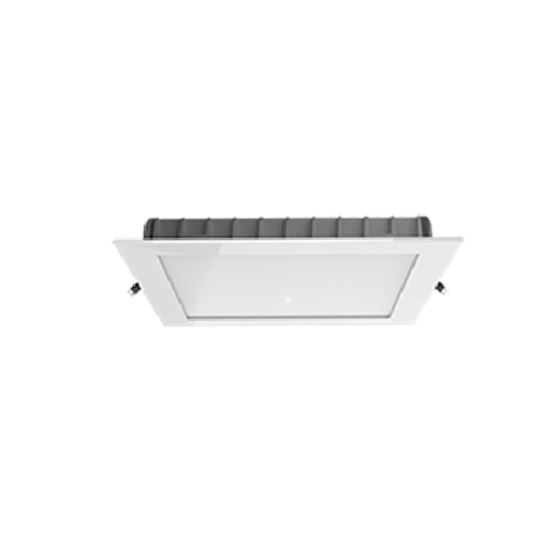 Светильник светодиодный "ВАРТОН" DL-03 квадратный встраиваемый110*110*25 12W 4000K IP54/IP44 RAL9010