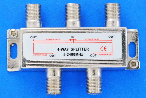 Делитель ТВх4 Splitter