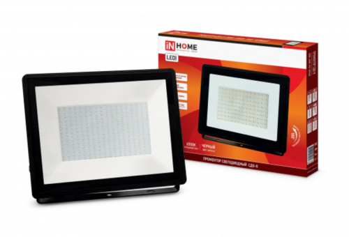 Прожектор светодиодный 200Вт СДО-8 230В 6500К 18000Лм IP65 IN HOME