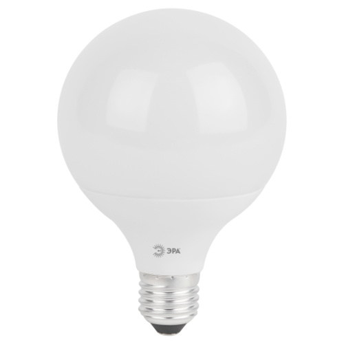 Лампа светодиодная ЭРА STD LED G95-15W-2700K-E27 15Вт шар теплый белый свет Е27