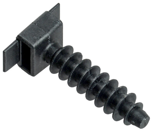 База дюбельная БД 35х10мм под хомут черная (100 шт) IEK